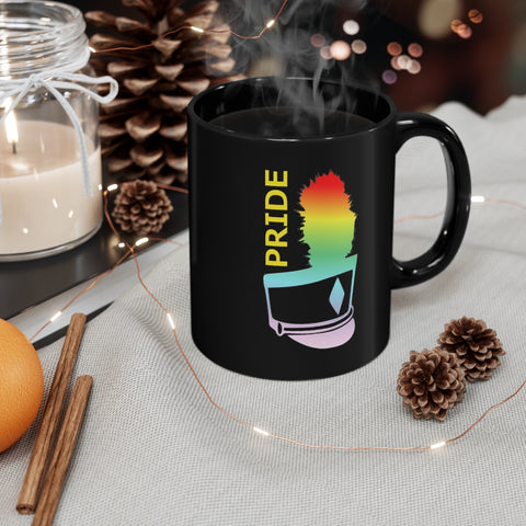 Marching Band - Pride - Shako - 11oz Black Mug