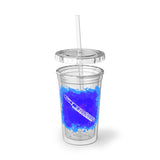 Vintage Blue Cloud - Piccolo - Suave Acrylic Cup