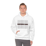 Marching Band - Retro - Maroon - Hoodie