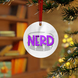 Band Nerd - Snare - Metal Ornament