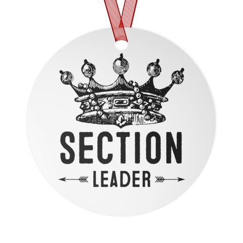 Section Leader - Crown 4 - Metal Ornament