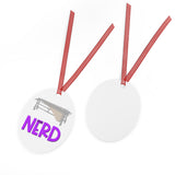 Band Nerd - Marimba - Metal Ornament