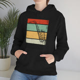 Vintage Grunge Lines - Alto Sax - Hoodie