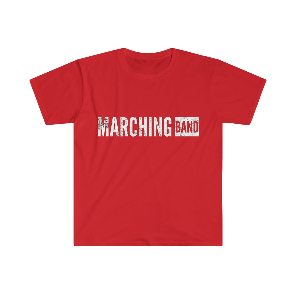 Marching Band - Crackle - Unisex Softstyle T-Shirt