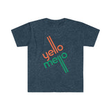 Mellophone - Yello Mello - Orange - Unisex Softstyle T-Shirt