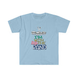 I'm With The Band - Quads - Unisex Softstyle T-Shirt