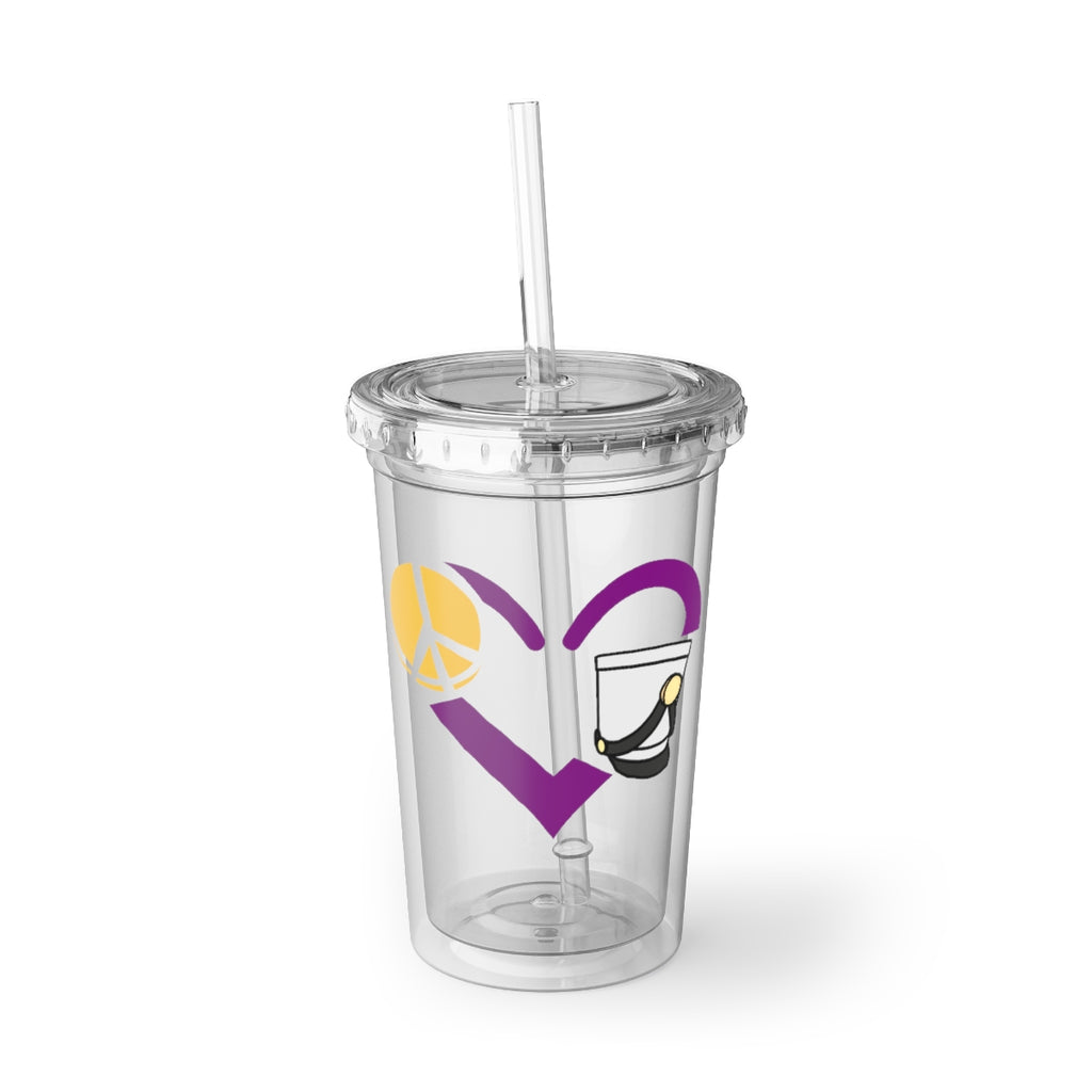 Peace, Love and Marching Band - Suave Acrylic Cup