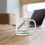 Instrument Chooses - Bari Sax - 11oz White Mug