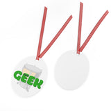 Band Geek - Timpani - Metal Ornament