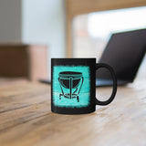 Vintage Turquoise Wood - Timpani - 11oz Black Mug11oz Black Mug