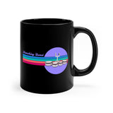 Marching Band - Retro - Quads/Tenors - 11oz Black Mug