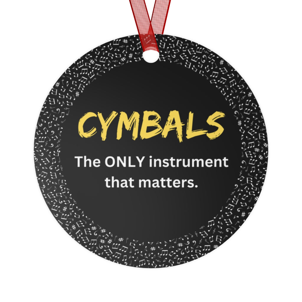 Cymbals - Only - Metal Ornament