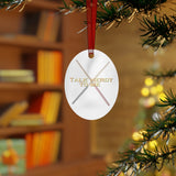 Talk Nerdy To Me - Drumsticks - Metal Ornament