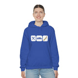 Eat, Sleep, Play - Bari Sax - Hoodie