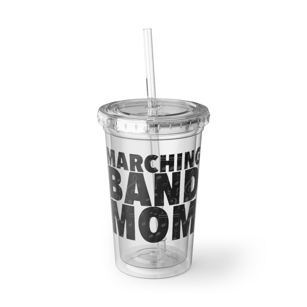 Marching Band Mom - Black - Suave Acrylic Cup