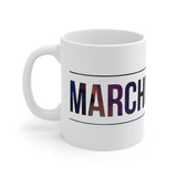 Marching Band - Dark Banner - 11oz White Mug