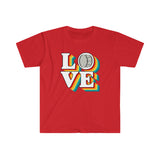 LOVE - Bass Drum - Unisex Softstyle T-Shirt