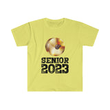 Senior 2023 - Black Lettering - Cymbals - Unisex Softstyle T-Shirt