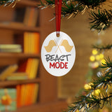 Beast Mode - Guard Flag - Metal Ornament