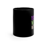 Plays Well With Others - Tenor Sax - 11oz Black Mug