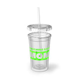 Marching Band Mom - Green - Suave Acrylic Cup