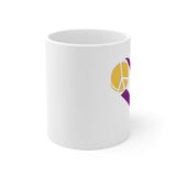 Peace, Love, Alto Sax - 11oz White Mug