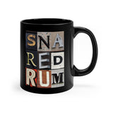 Snare Drum - Artsy Alphabet - 11oz Black Mug