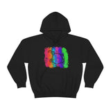 Vintage Rainbow Cloud - Bass Drum - Hoodie