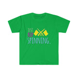 Just Keep Spinning - Color Guard - Unisex Softstyle T-Shirt