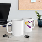 Peace, Love, Piccolo - 11oz White Mug