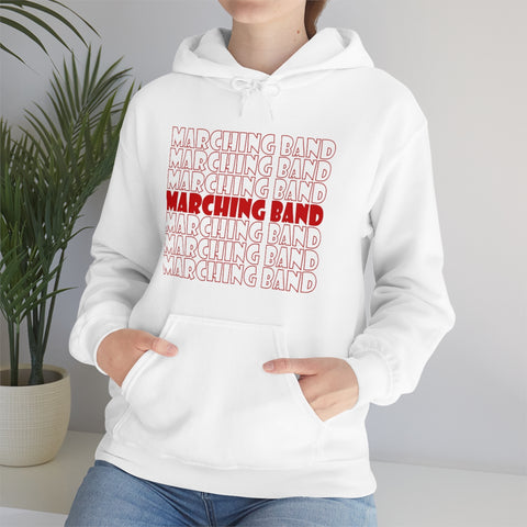 Marching Band - Retro - Red - Hoodie