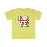 LOVE - Alto Sax - Unisex Softstyle T-Shirt