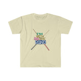 I'm With The Band - Drumsticks - Unisex Softstyle T-Shirt