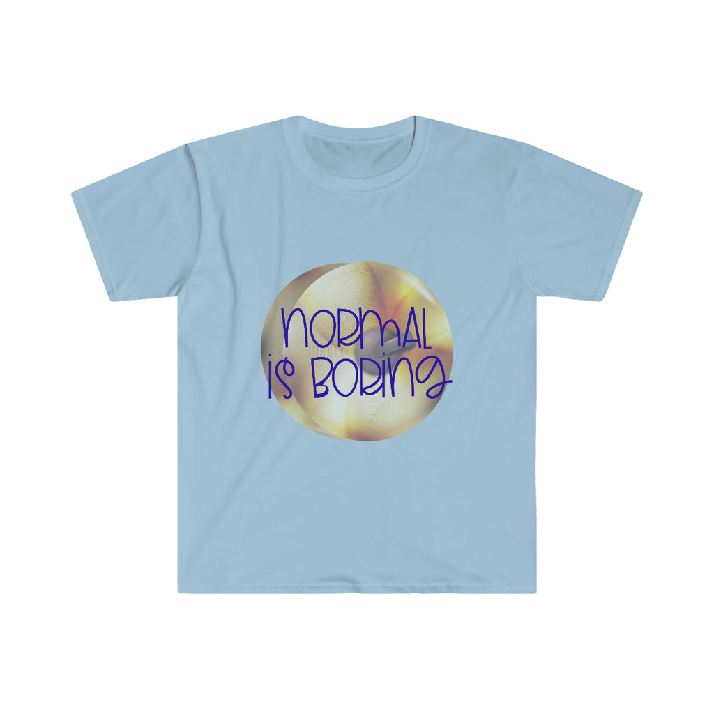 Normal Is Boring - Cymbals - Unisex Softstyle T-Shirt