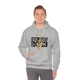 Senior 2023 - Black Lettering - Tenor Sax - Hoodie