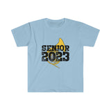 Senior 2023 - Black Lettering - French Horn - Unisex Softstyle T-Shirt