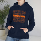 Marching Band - Retro - Orange - Hoodie