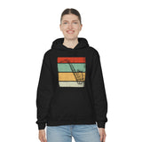 Vintage Grunge Lines - Alto Sax - Hoodie