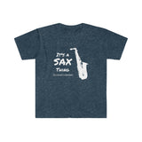 Saxophone Thing 3 - Unisex Softstyle T-Shirt