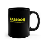 Bassoon - Only 2 - 11oz Black Mug