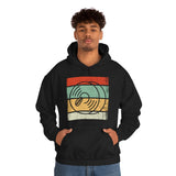 Vintage Grunge Lines - Cymbals - Hoodie