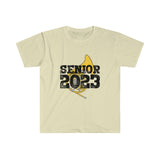 Senior 2023 - Black Lettering - French Horn - Unisex Softstyle T-Shirt