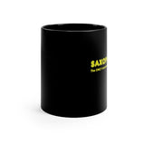 Saxophone - Only - 11oz Black Mug