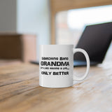 Marching Band Grandma - Life - 11oz White Mug