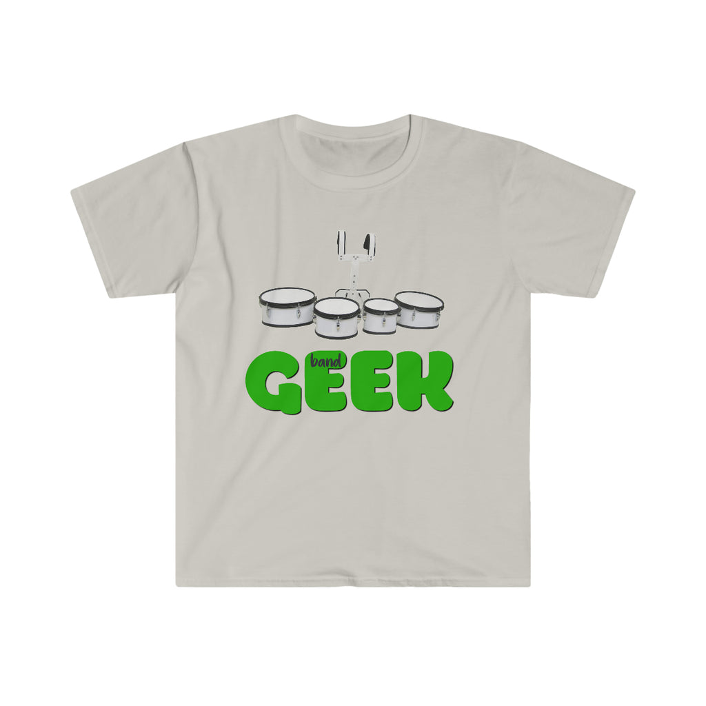 Band Geek - Quads/Tenors - Unisex Softstyle T-Shirt