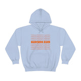 Marching Band - Retro - Orange - Hoodie