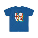 LOVE - Drumsticks - Unisex Softstyle T-Shirt