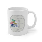 The Band - Bass Drum - 11oz White Mug