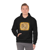 Vintage Yellow Burlap - Cymbals - Hoodie