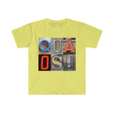 Quads/Tenors - Artsy Alphabet - Unisex Softstyle T-Shirt